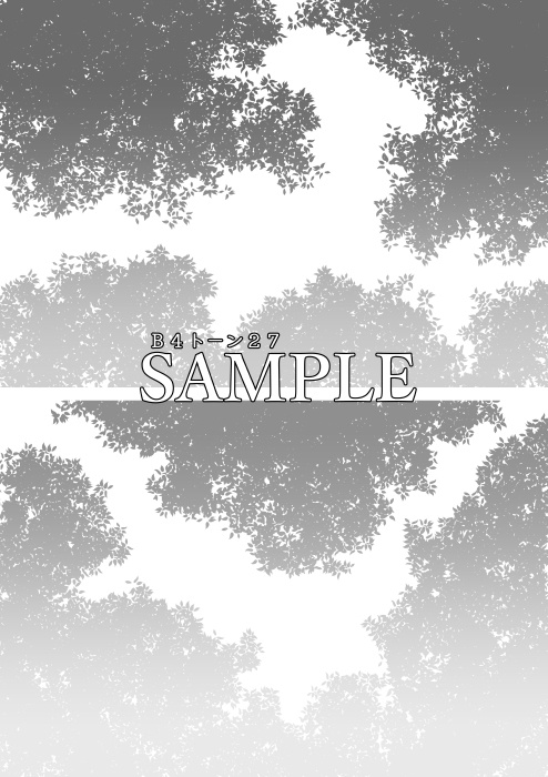 ★期間限定★【JPG画像】B4トーン1ー5メガパック/59枚入【素材】