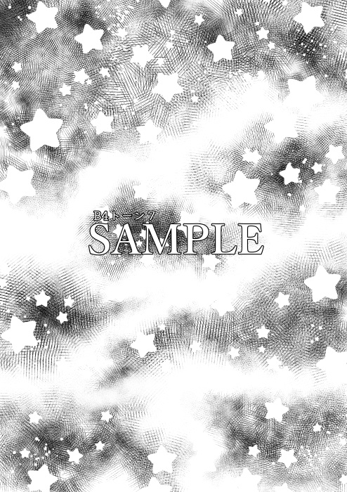 ★期間限定★【JPG画像】B4トーン1ー5メガパック/59枚入【素材】