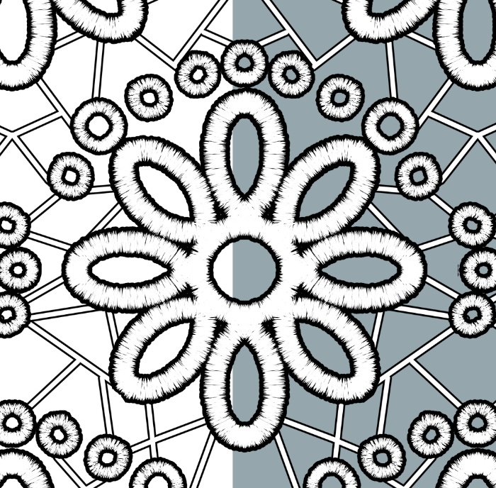 【クリスタ】かぎ編み総レース【素材】