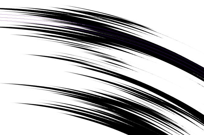 【クリスタ】秒で流線ブラシ・1種【素材】