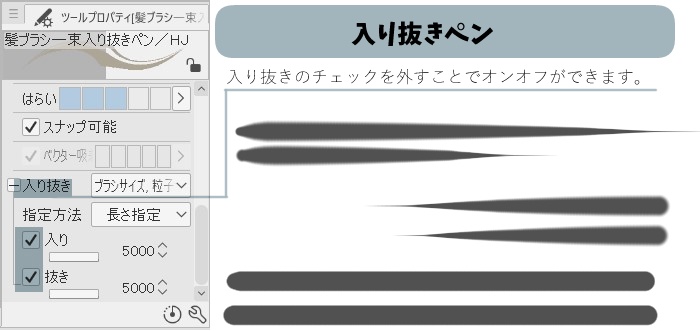 【クリスタ】HJ髪塗りブラシ6種セット【素材】