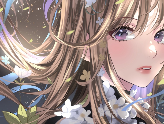 【クリスタ】HJ髪塗りブラシ6種セット【素材】