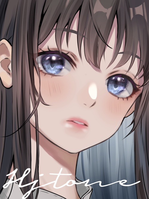 【クリスタ】HJ瞳塗りブラシ4種セット【素材】