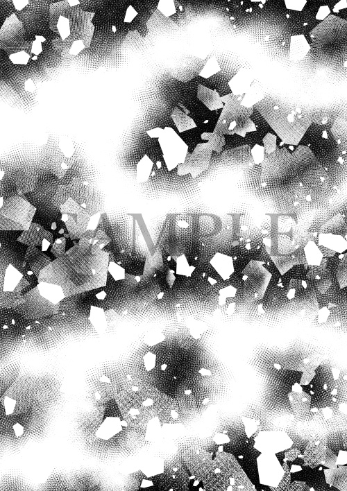 【JPG画像/単品売り】B4トーン12【グレスケ素材】