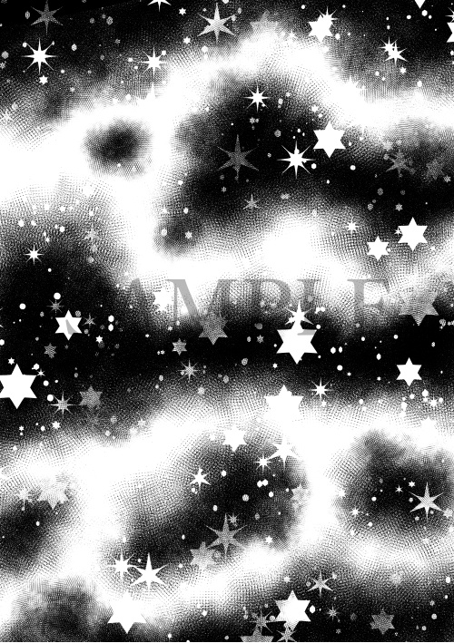 【JPG画像/単品売り】B4トーン17【グレスケ素材】