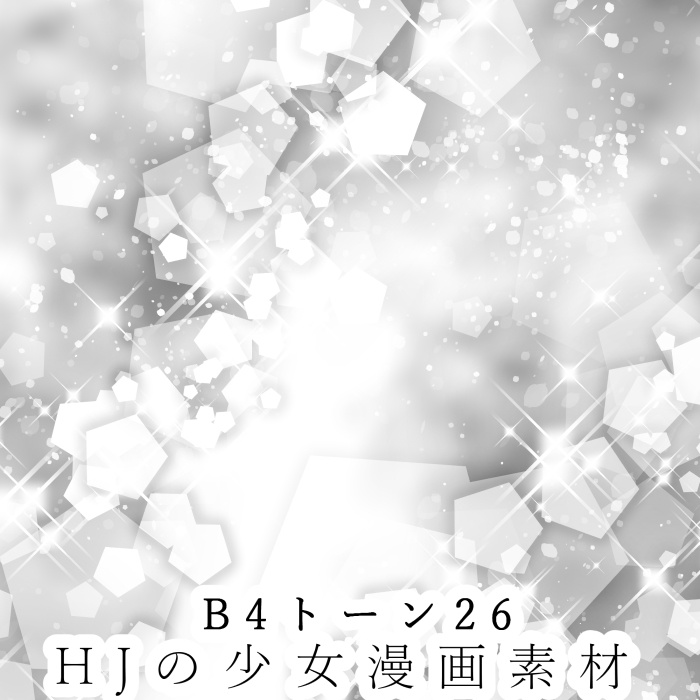 【JPG画像/単品売り】B4トーン26【グレスケ素材】