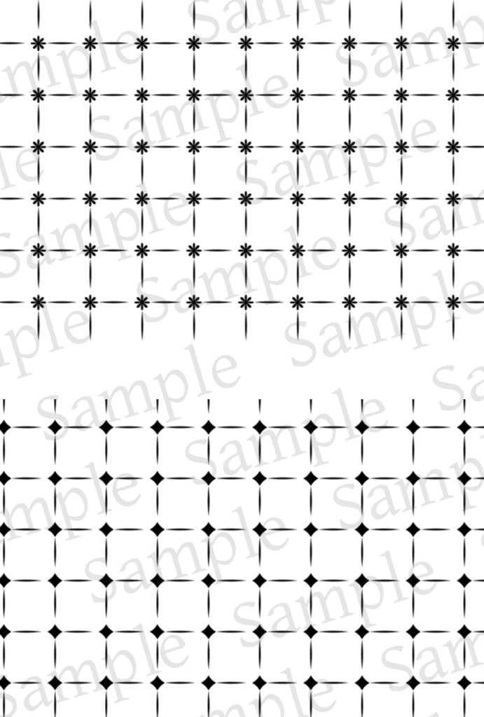 【クリスタ】かわいい背景パターン/103種入 【素材】