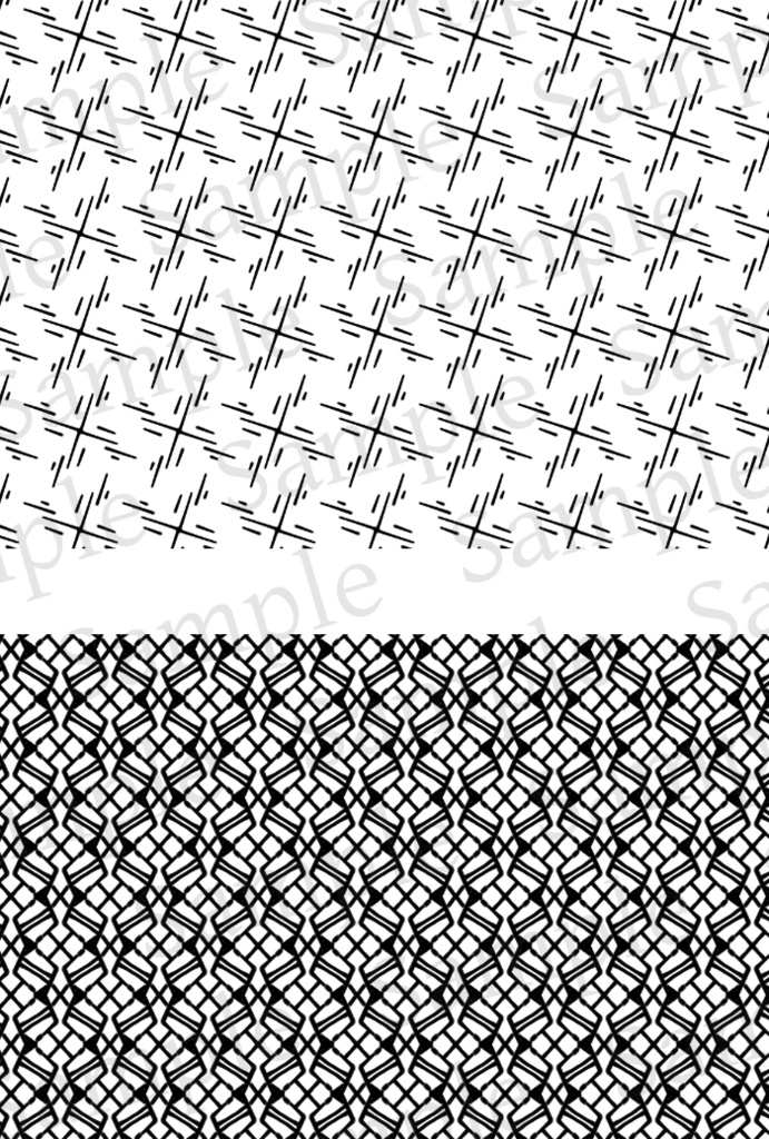 【クリスタ】かわいい背景パターン/103種入 【素材】