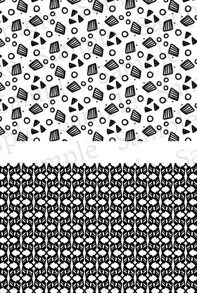 【クリスタ】かわいい背景パターン/103種入 【素材】