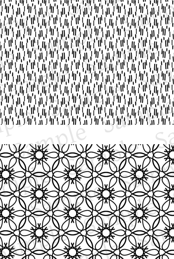 【クリスタ】かわいい背景パターン/103種入 【素材】