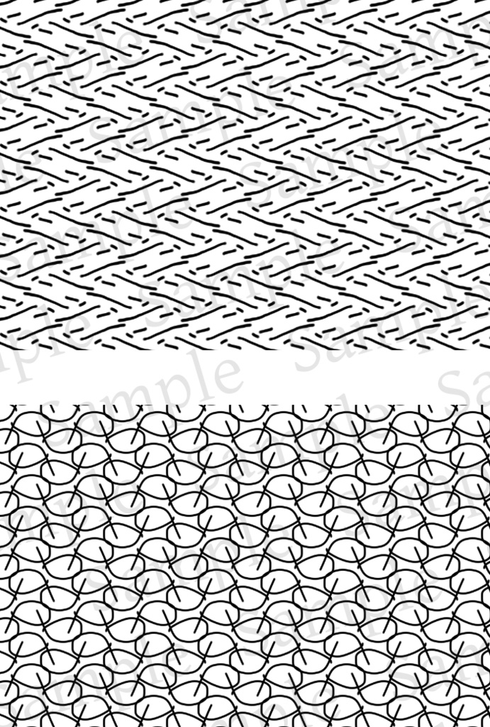 【クリスタ】かわいい背景パターン/103種入 【素材】