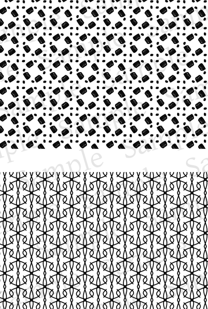 【クリスタ】かわいい背景パターン/103種入 【素材】