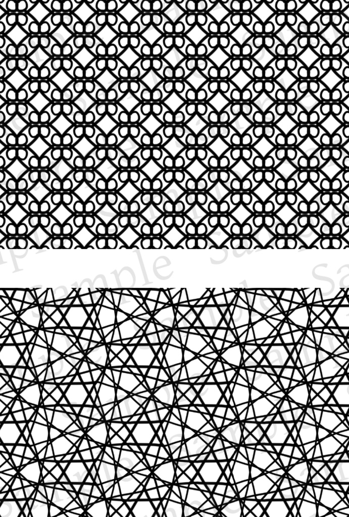 【クリスタ】かわいい背景パターン/103種入 【素材】