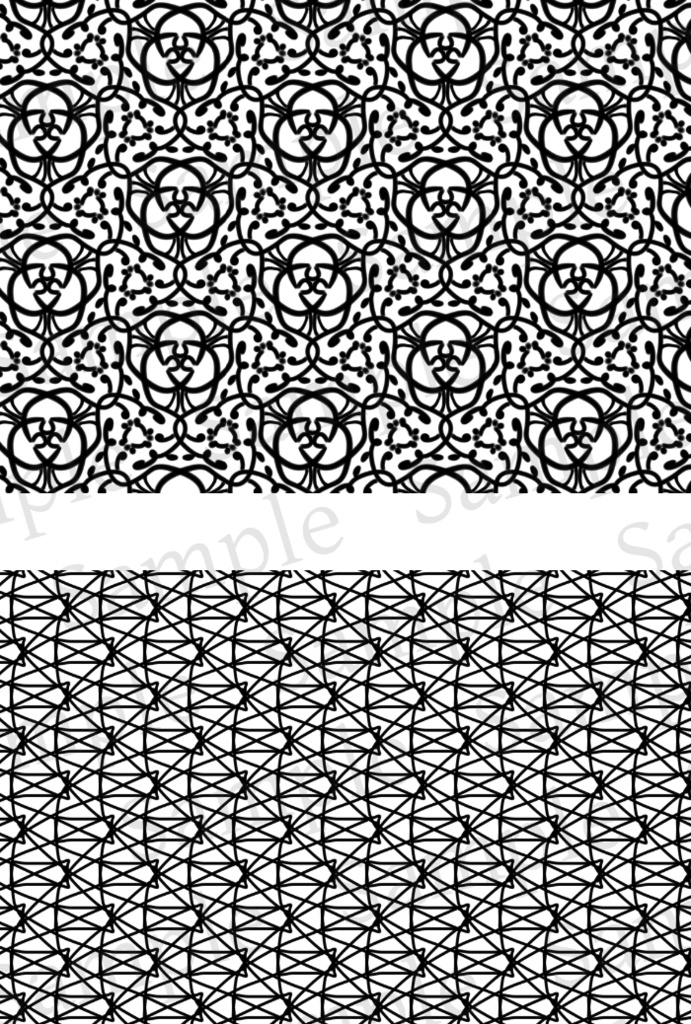 【クリスタ】かわいい背景パターン/103種入 【素材】