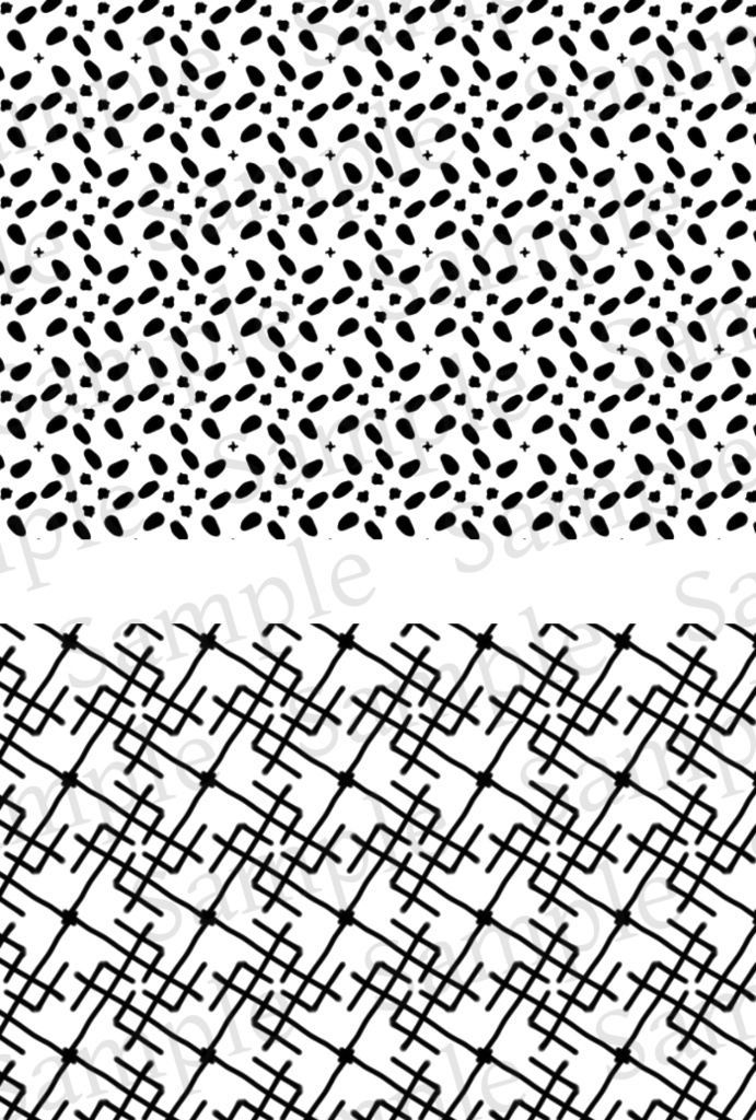 【クリスタ】かわいい背景パターン/103種入 【素材】