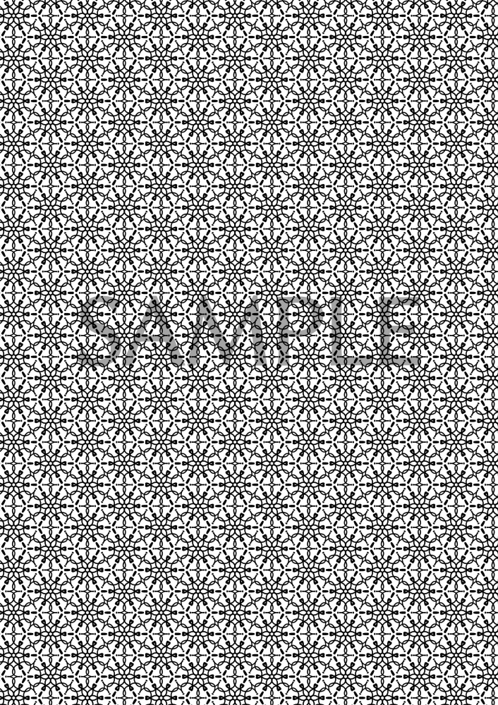 【PNG画像/単品売り】かわいい背景パターン0007【グレスケ素材】