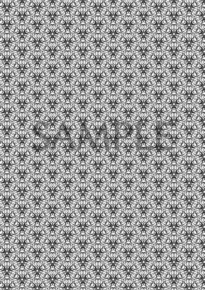 【PNG画像/単品売り】かわいい背景パターン0009【グレスケ素材】