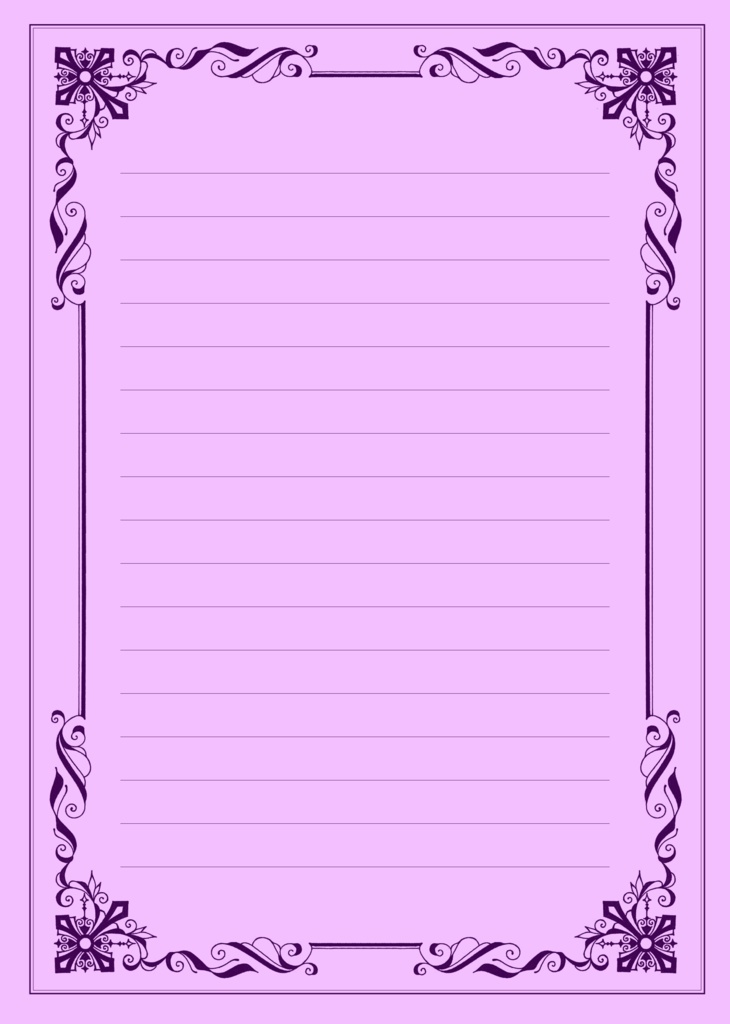 『ラブダナムに祈りを』記念便箋 スタンダードセット