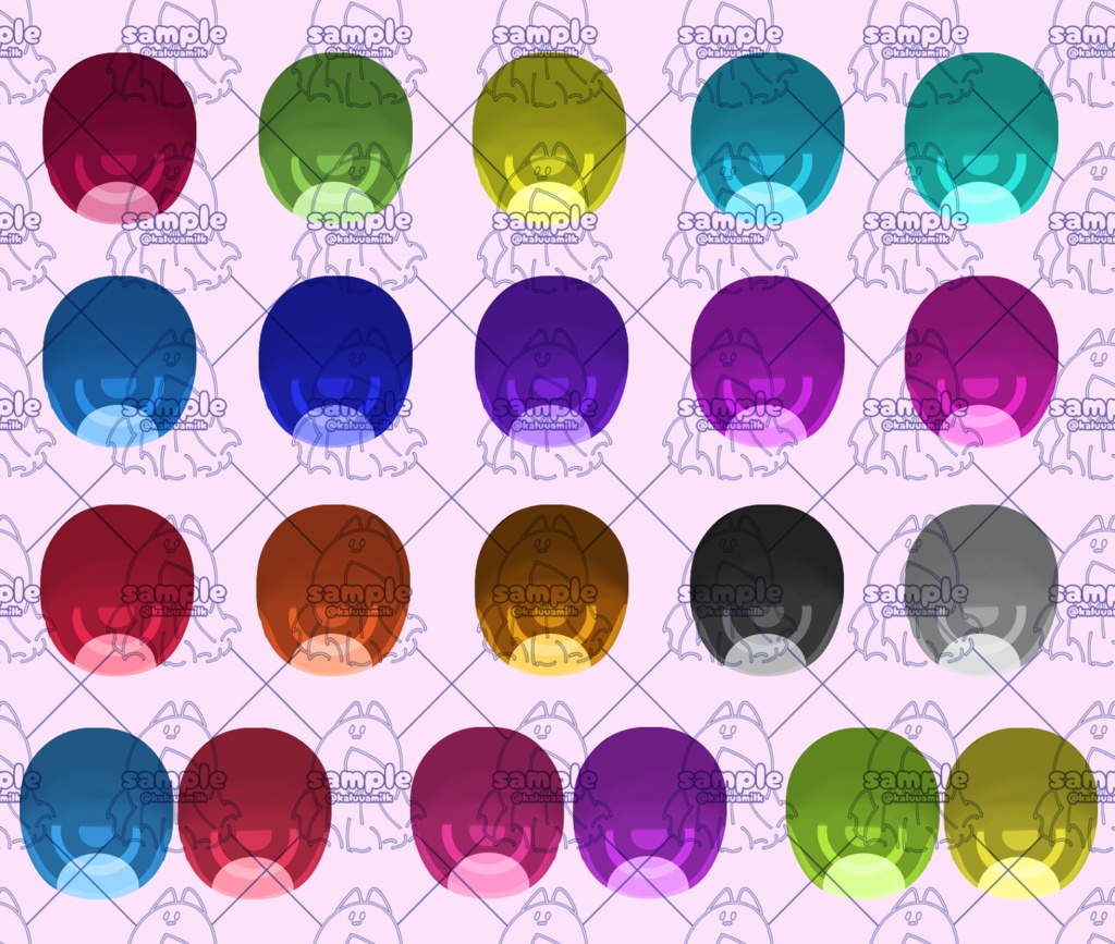 【ルミナ/ミルフィ対応】Eye Texture_Ver1.00