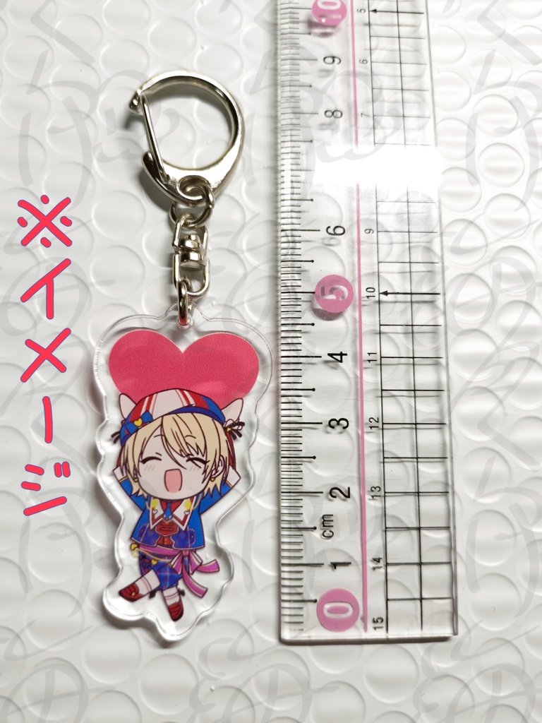 らぶをはこんでるよ!アクキー(50mmサイズ)