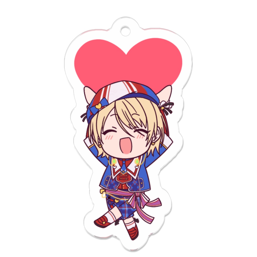 らぶをはこんでるよ！アクキー(50mmサイズ)