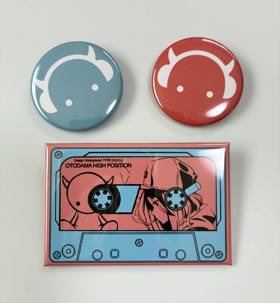 OTODAMA缶バッジ