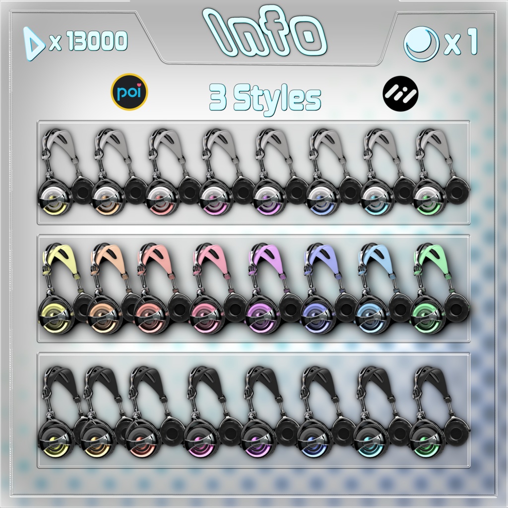 Y2K Headphone Pack / ヘッドフォン