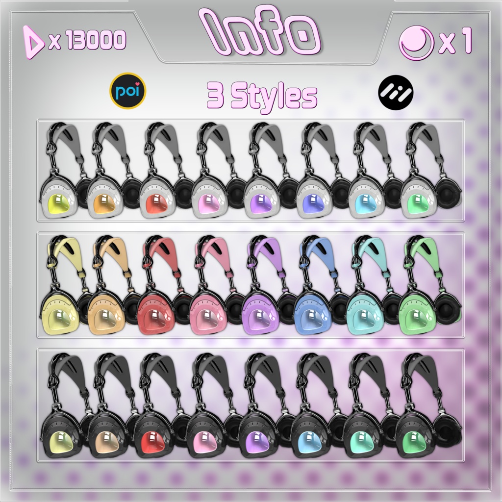Y2K Headphone Pack / ヘッドフォン