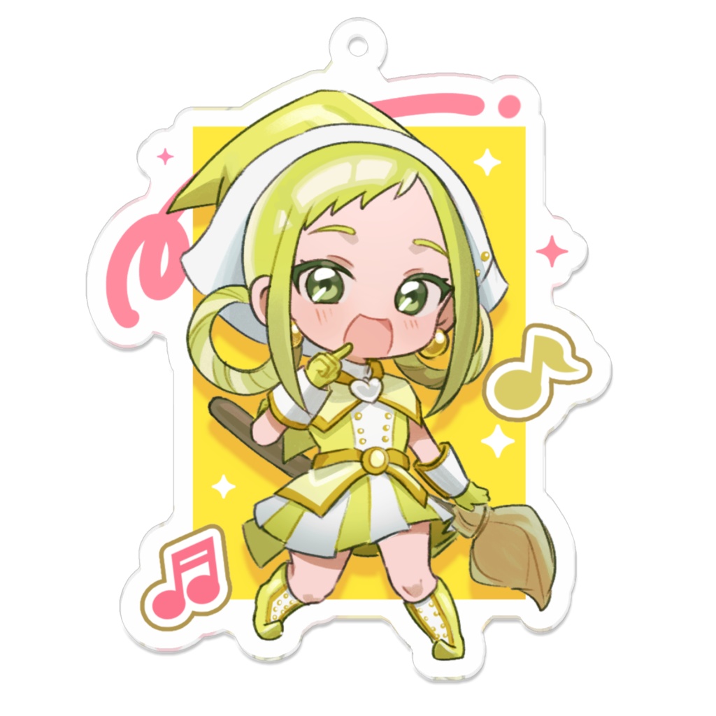 「飛鳥ももこ」アクリルキーホルダー