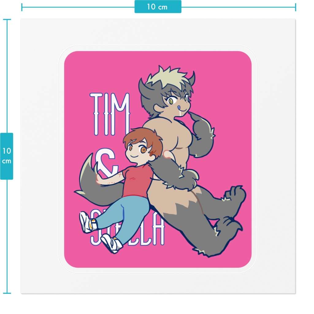 T&S ステッカーA