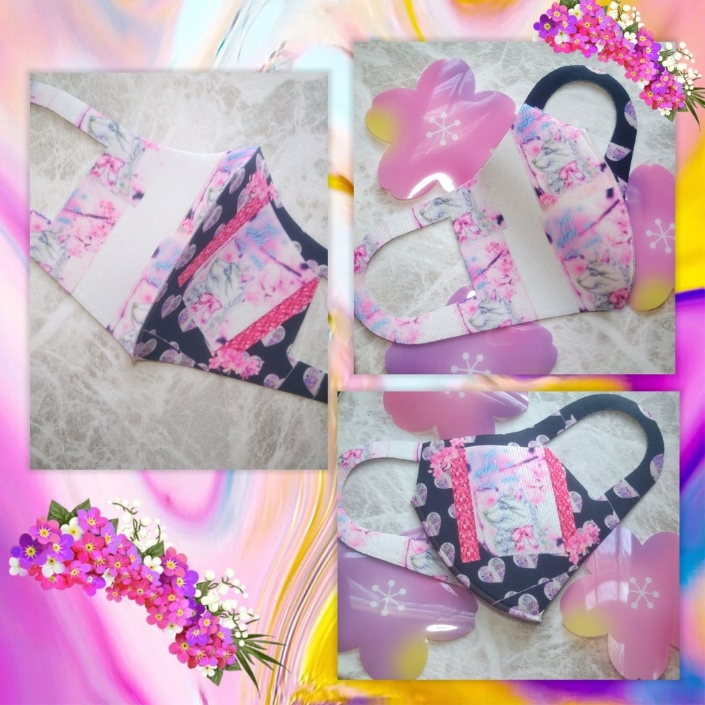 ギフトにも★さくら耳マスク×桜ブレンド 50g