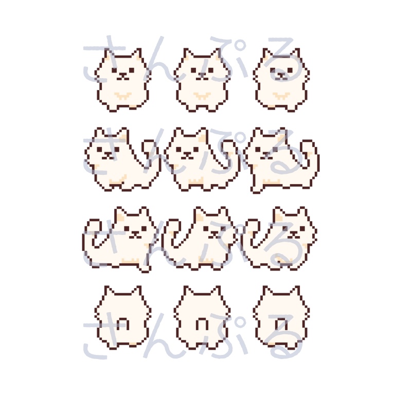 ねこアバター②(3種)