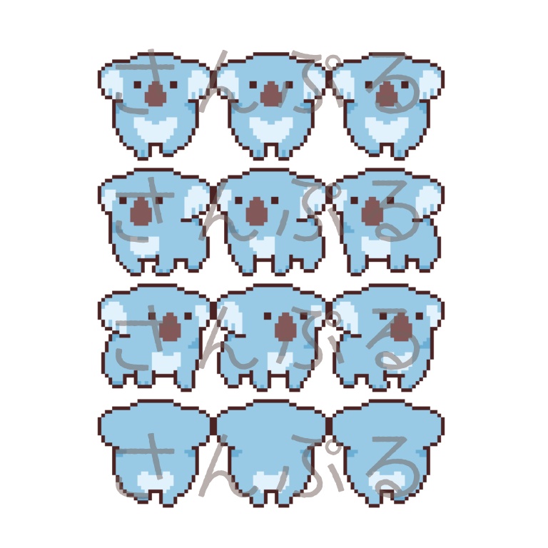 アバター(くま・コアラ)