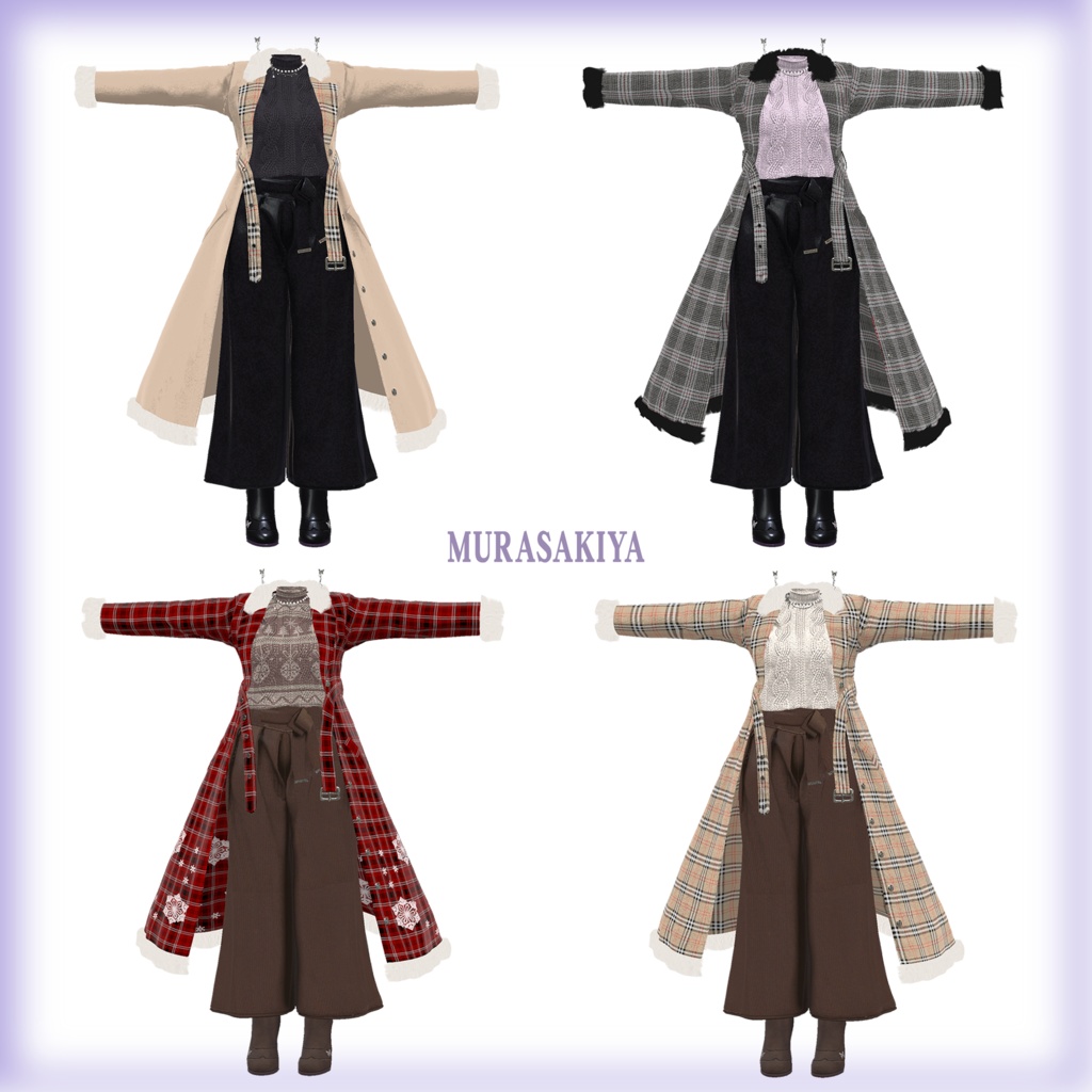 凍蝶 ITECHO コートセット (frozen butterfly coat set)
