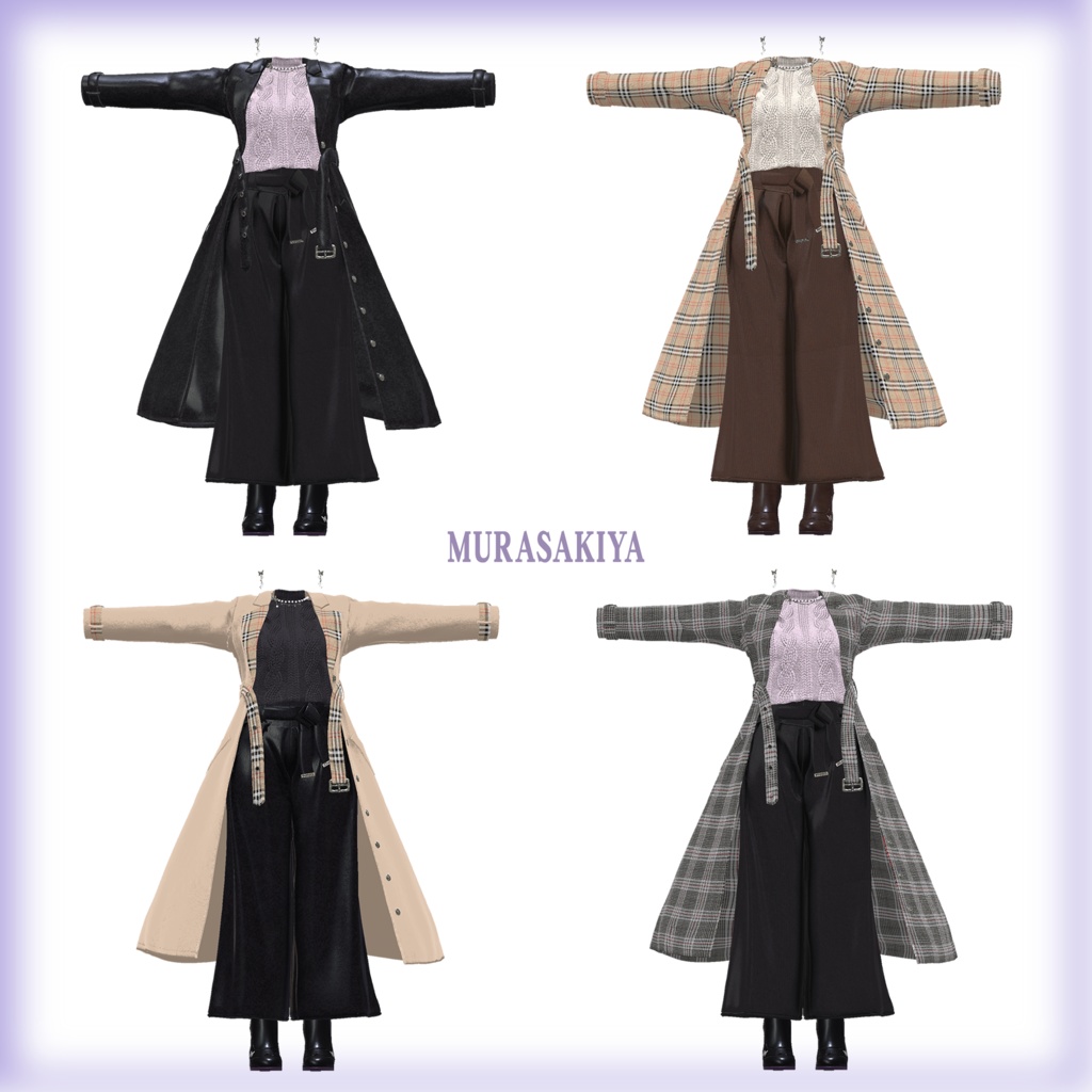 凍蝶 ITECHO コートセット (frozen butterfly coat set)