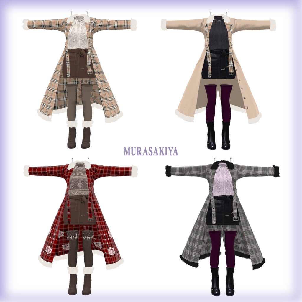 凍蝶 ITECHO コートセット (frozen butterfly coat set)