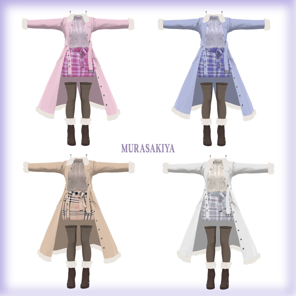 凍蝶 ITECHO コートセット (frozen butterfly coat set)