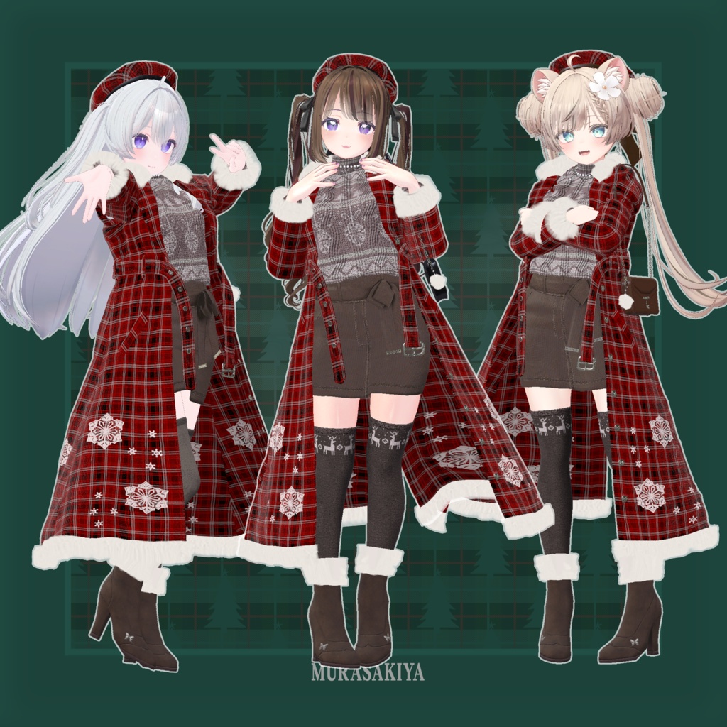 凍蝶 ITECHO コートセット (frozen butterfly coat set)