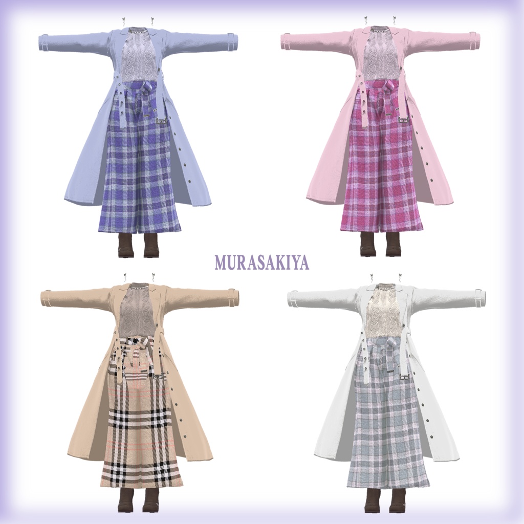 凍蝶 ITECHO コートセット (frozen butterfly coat set)