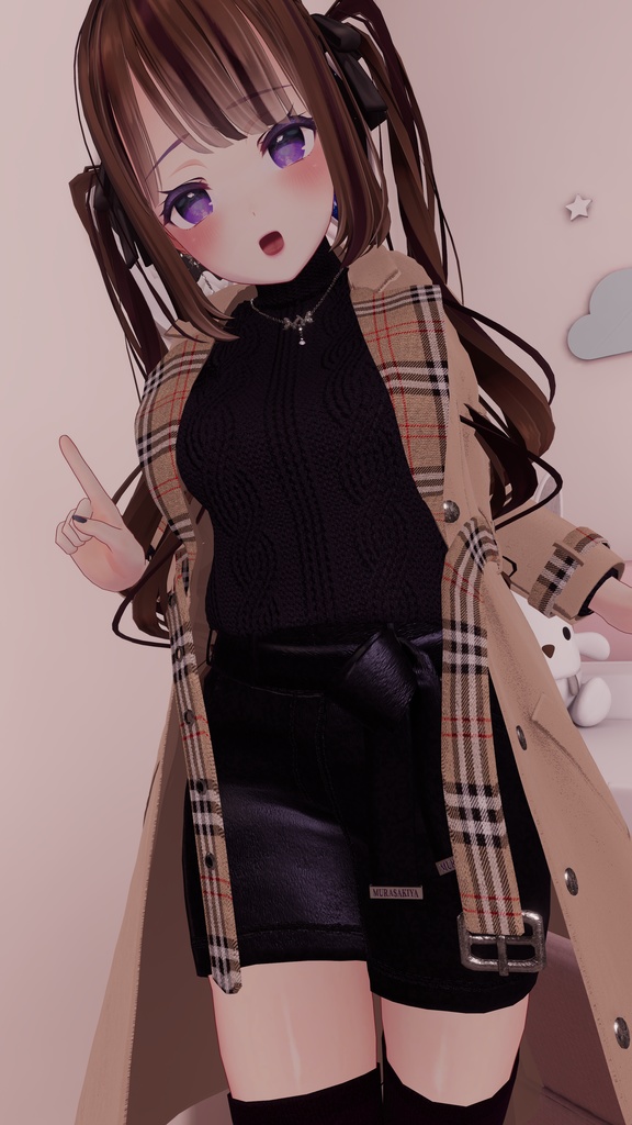 【Free】無料 凍蝶ITECHO お試しシンプルネックレス (frozen butterfly simple necklace)