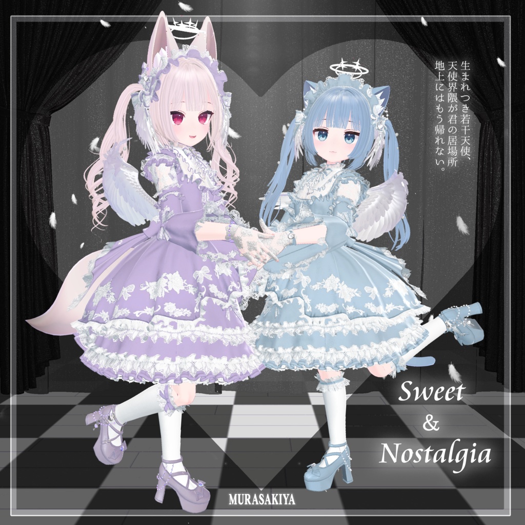 42アバター対応 OLD SCHOOL LOLITA 懐古ロリータ (Angel Set付) #MURASAKIYA