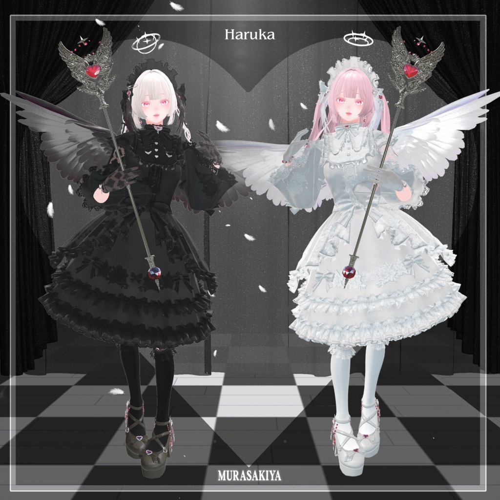 42アバター対応 OLD SCHOOL LOLITA 懐古ロリータ (Angel Set付) #MURASAKIYA