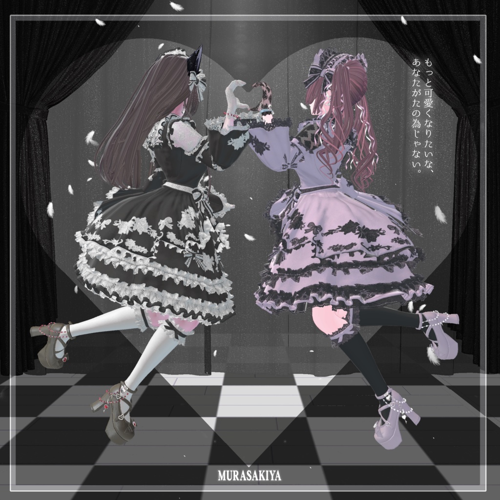 42アバター対応 OLD SCHOOL LOLITA 懐古ロリータ (Angel Set付) #MURASAKIYA