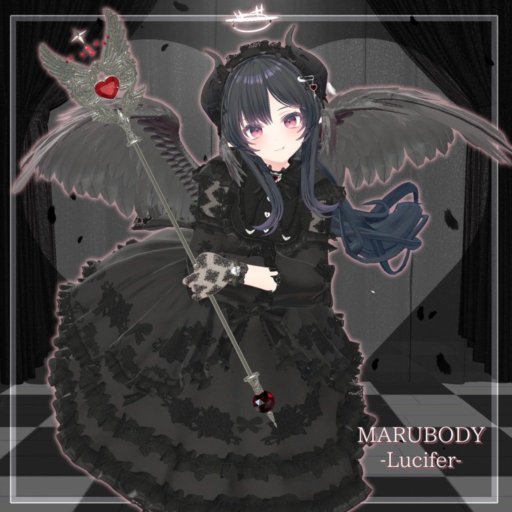 42アバター対応 OLD SCHOOL LOLITA 懐古ロリータ (Angel Set付) #MURASAKIYA