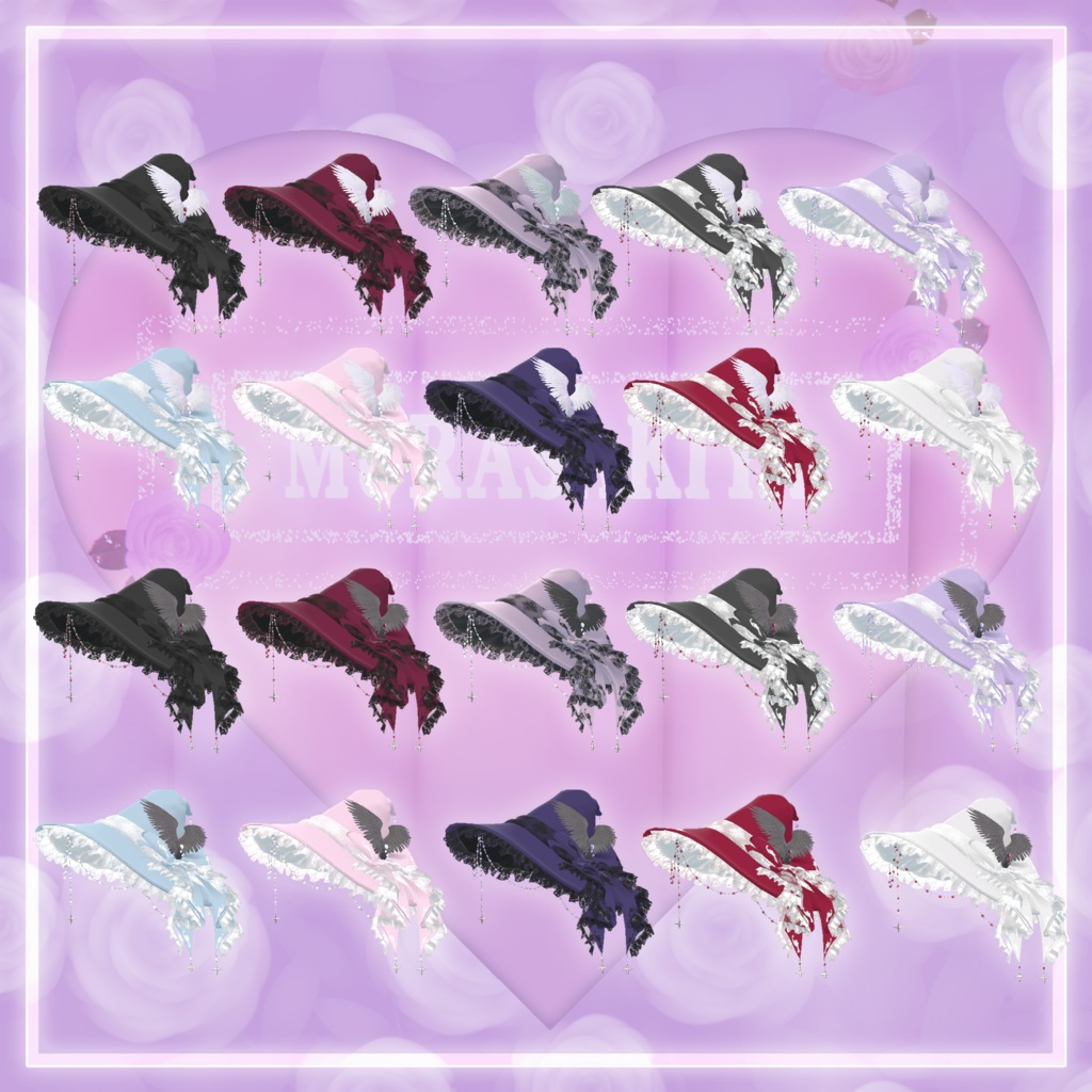 【Free】無料 魔女の帽子 witch hat #MURASAKIYA