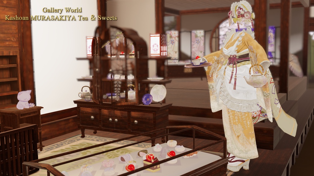 麗夢千歳 和風メイドロリータ MAIKO MAID IN REVERIE #MURASAKIYA ワールド展示中 ギミック付き4パターン衣装