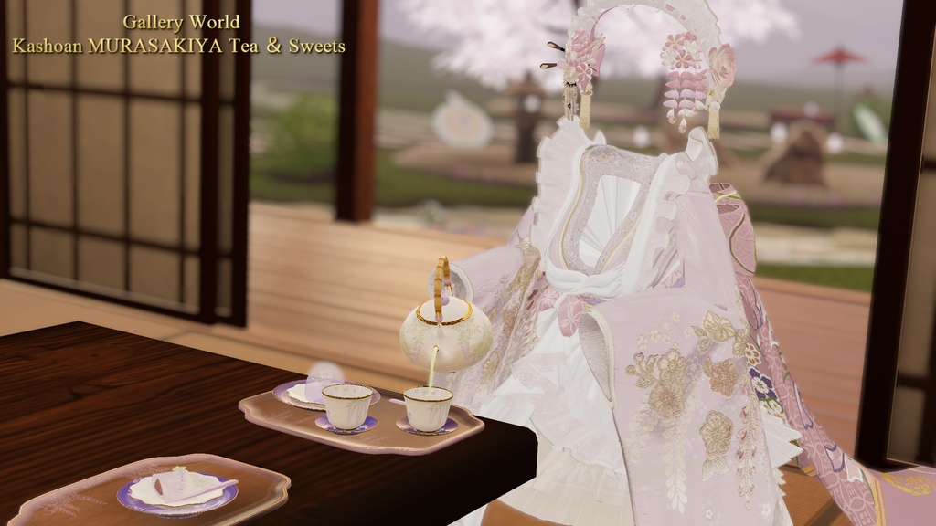 麗夢千歳 和風メイドロリータ MAIKO MAID IN REVERIE #MURASAKIYA ワールド展示中 ギミック付き4パターン衣装