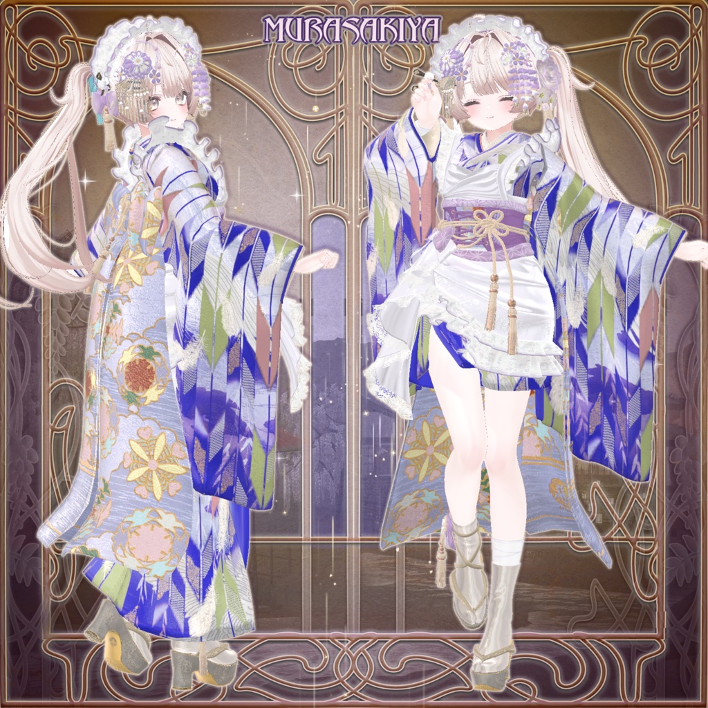 麗夢千歳 和風メイドロリータ MAIKO MAID IN REVERIE #MURASAKIYA ワールド展示中 ギミック付き4パターン衣装
