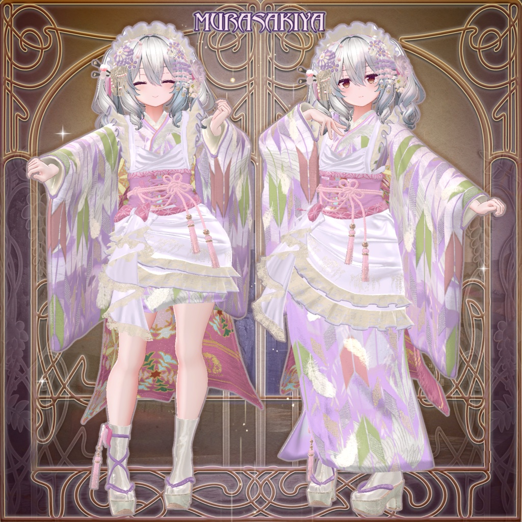 麗夢千歳 和風メイドロリータ MAIKO MAID IN REVERIE #MURASAKIYA ワールド展示中 ギミック付き4パターン衣装