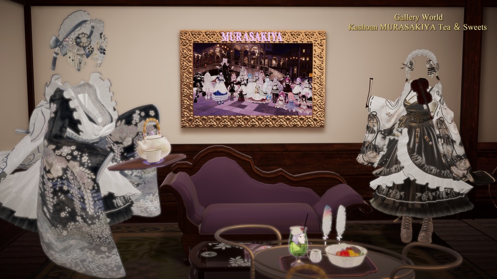 麗夢千歳 和風メイドロリータ MAIKO MAID IN REVERIE #MURASAKIYA ワールド展示中 ギミック付き4パターン衣装